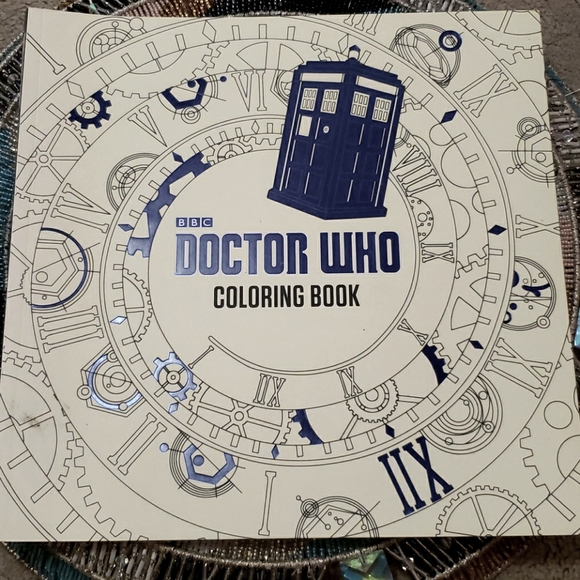 BBC Doctor Who Coloring Book - Picture 1 of 8